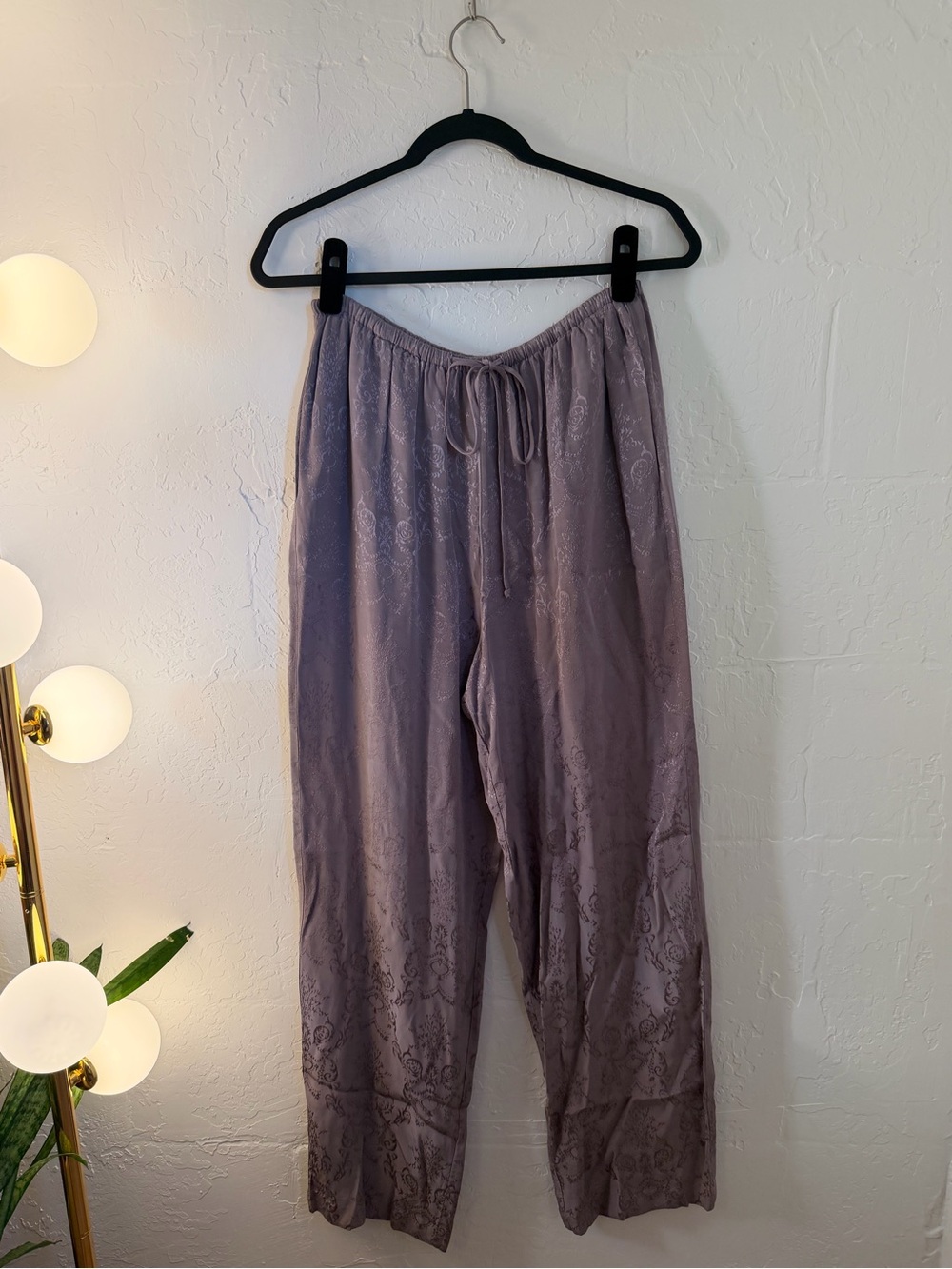 Carole Little Mauve Paisley Lounge Pants